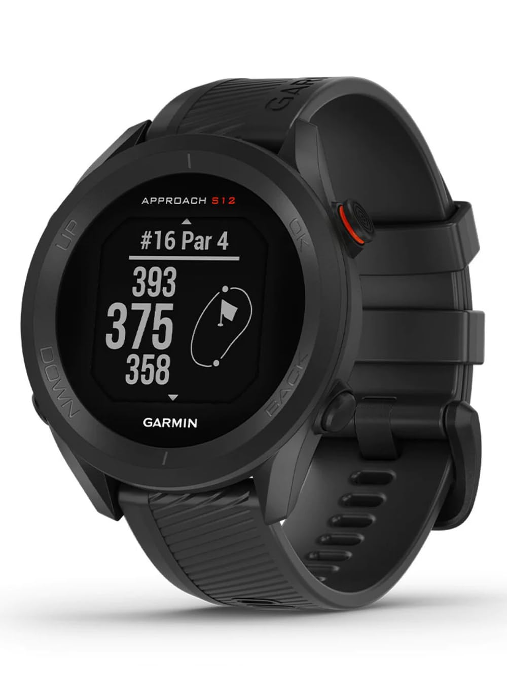 Black GPS Golf Watch P25975