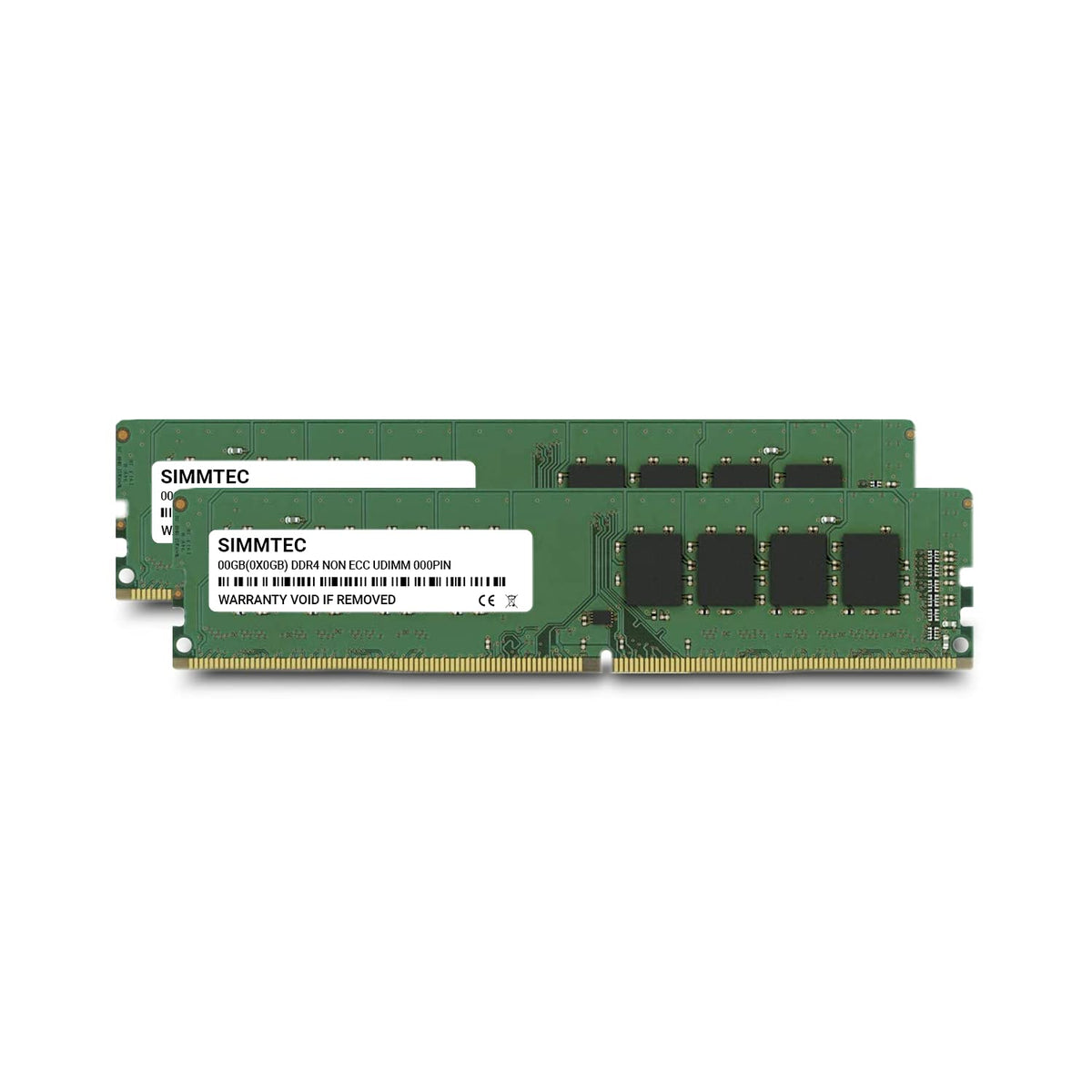 16GB DDR4 2400MHz Non-ECC UDIMM Desktop Memory Kit W269