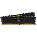 Black DDR4 RAM 16GB (2x8GB) 3200MHz Desktop Memory D97663