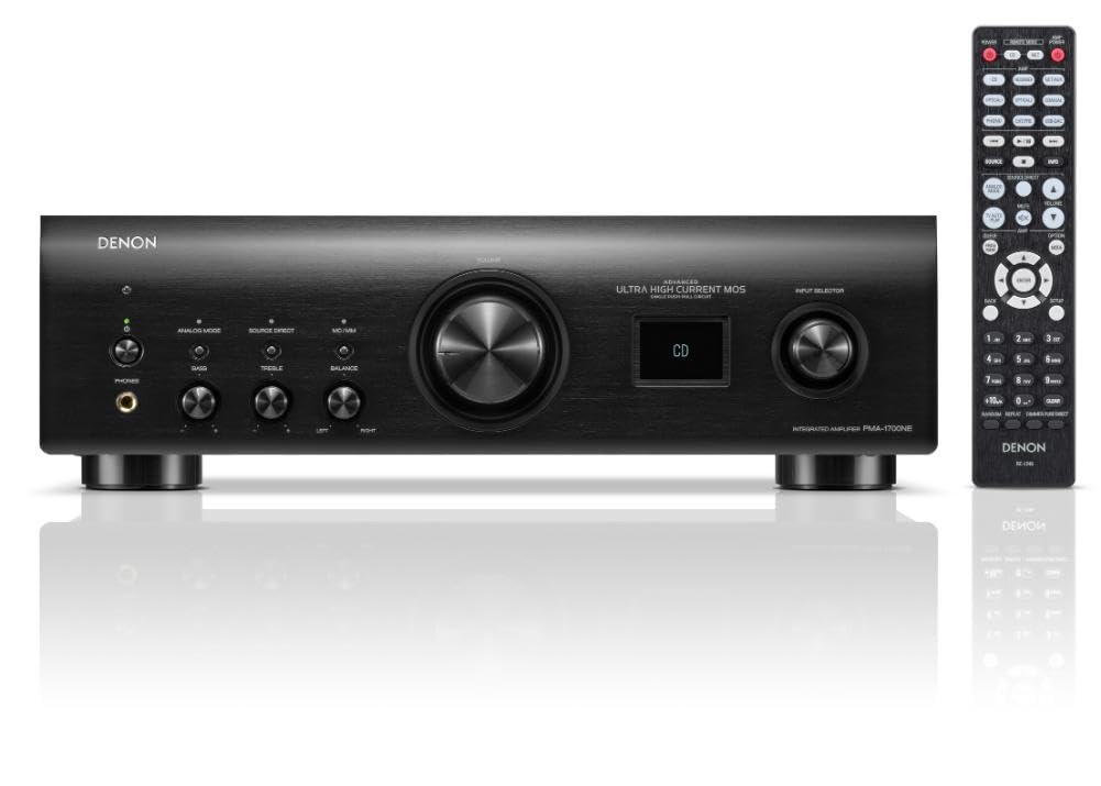Black Integrated Amplifier D999