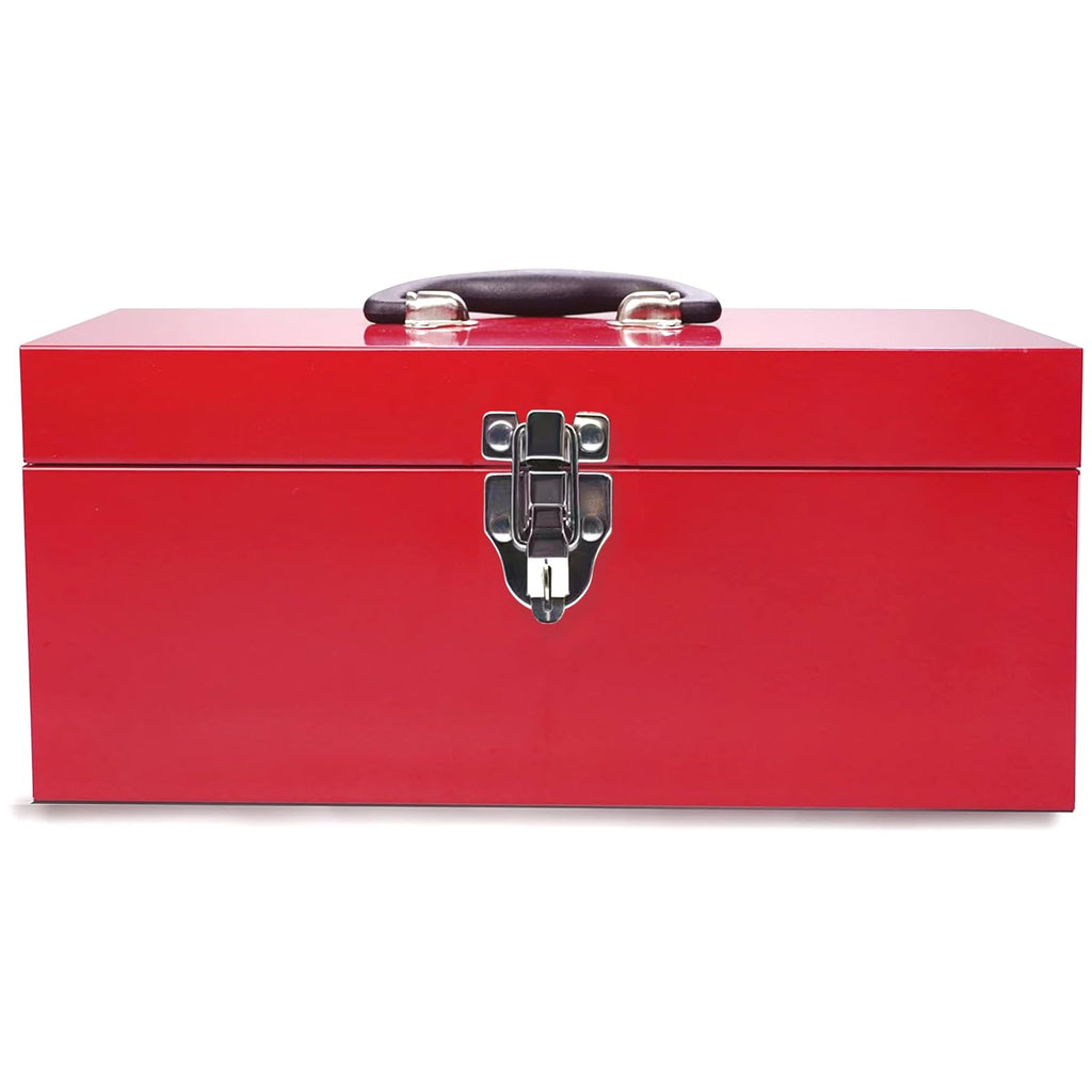 16" Small Metal Tool Box with Latch Closure A799