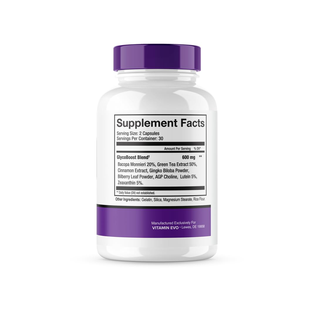 60 Capsules Glycogen Support Supplement D782516