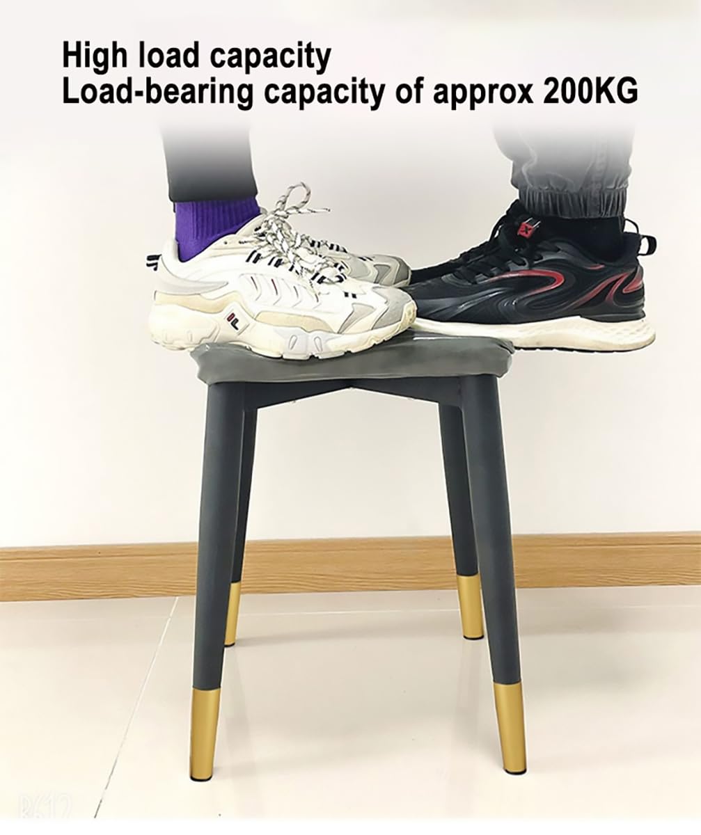 4 Pcs Stackable Carbon Steel Stools G4805