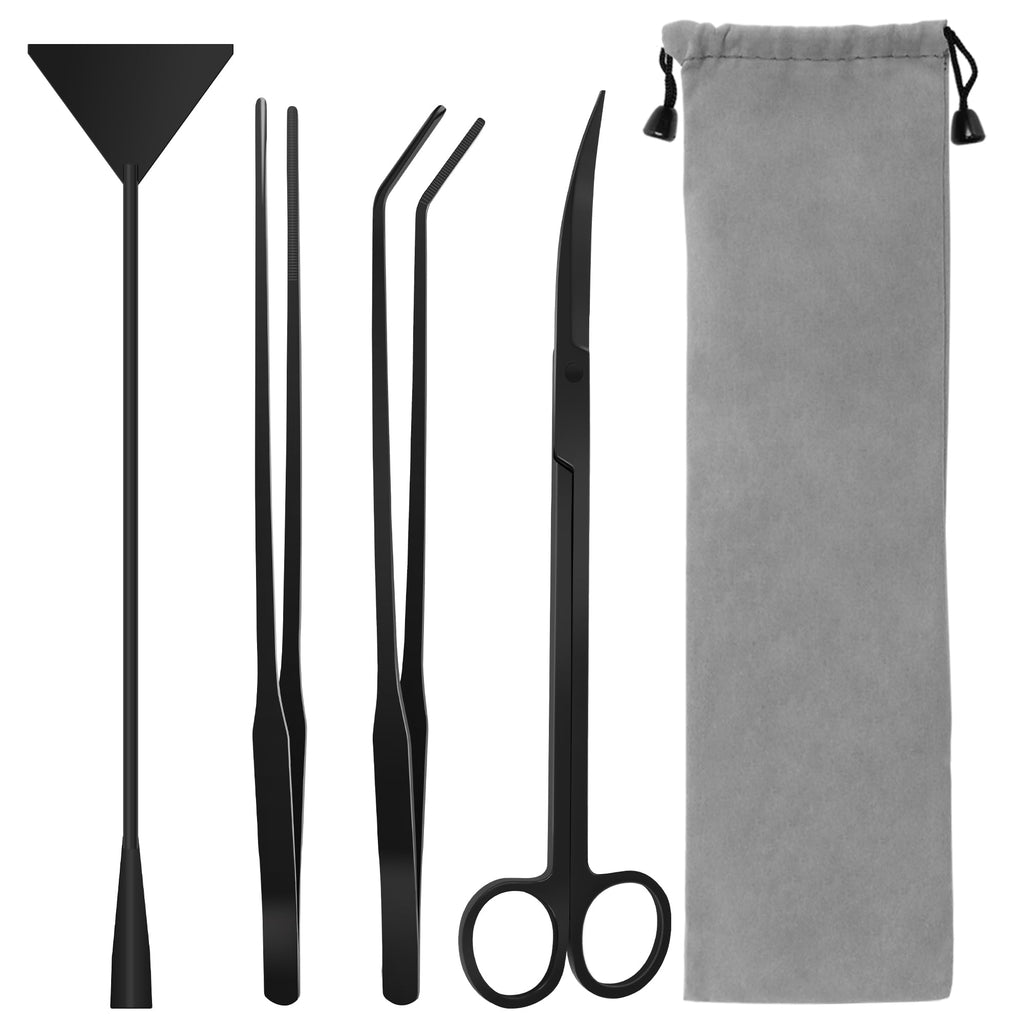 4 in 1 Stainless Steel Aquarium Aquascape Tools Kit G75517