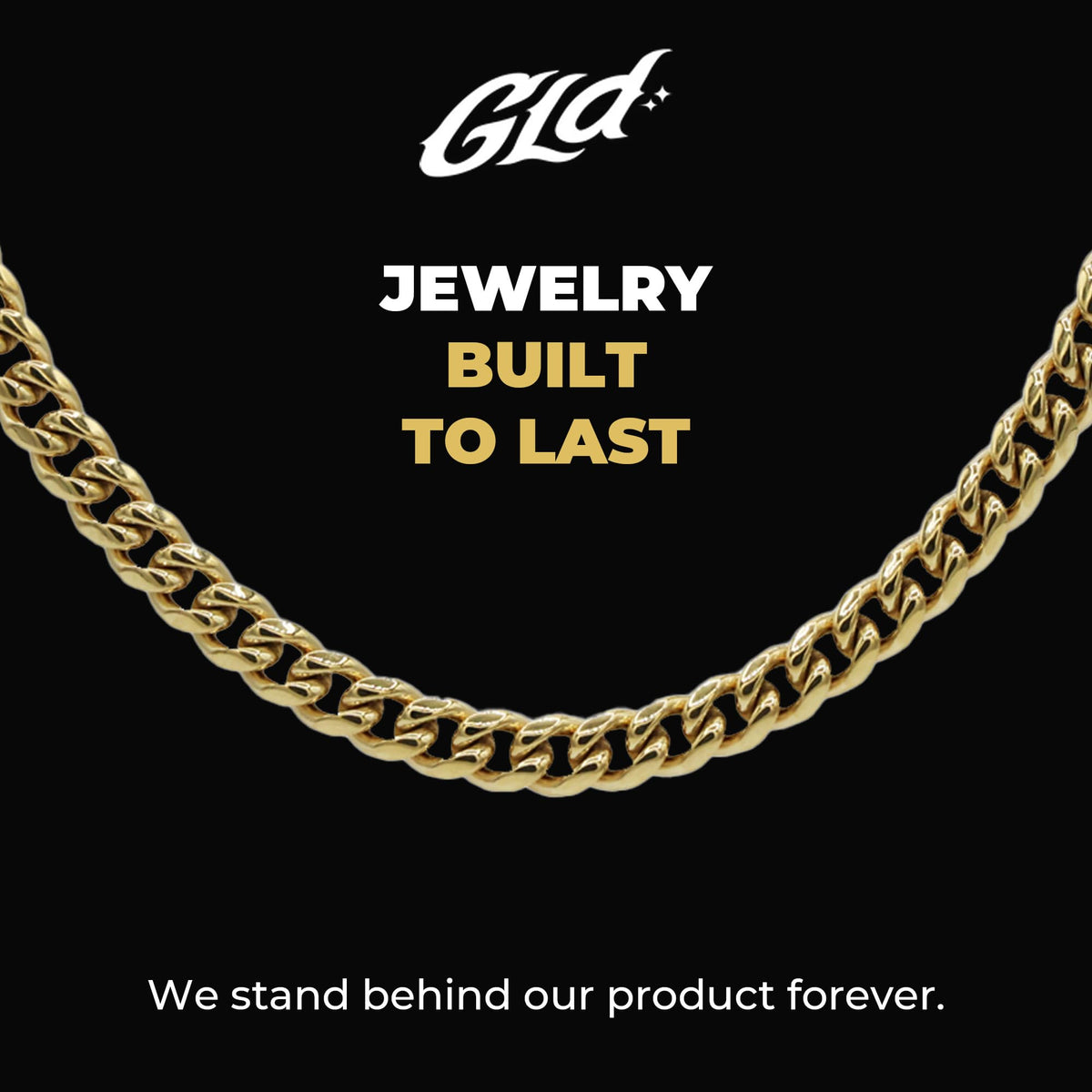 Gold-Plated Micro Cuban Link Chain C273