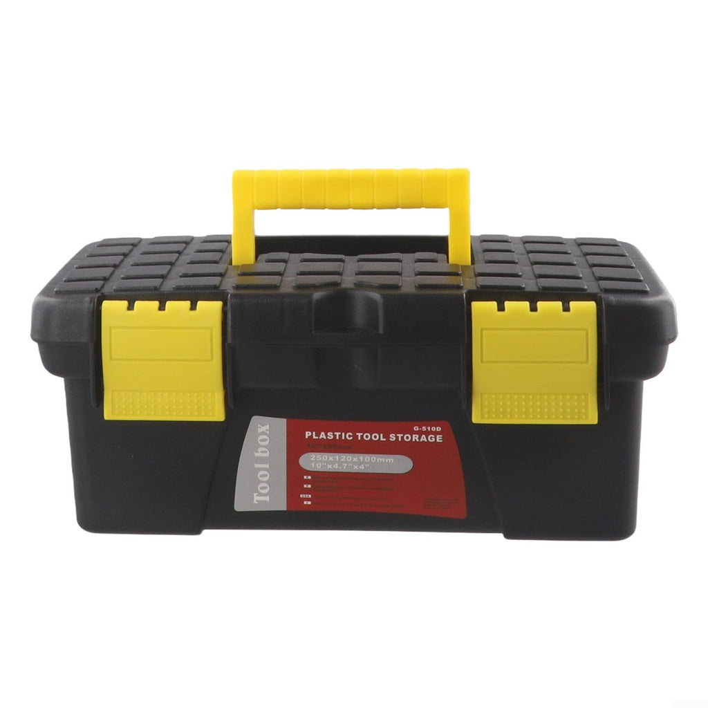 10 Inch Black Plastic Toolbox A50796