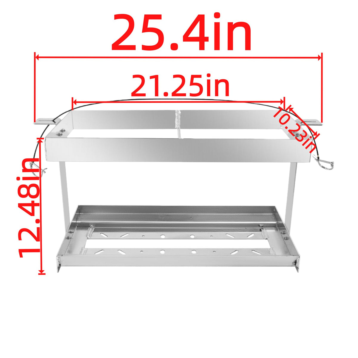 Thickened Fuel Can Holder for 2 5-Gal Gas Cans I556195