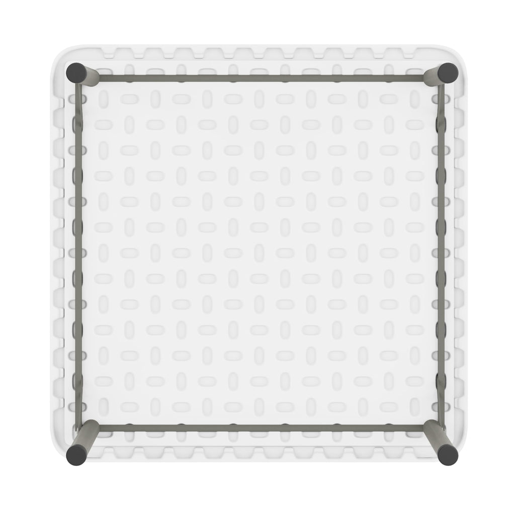 Kids 24x24 in Plastic Locking Folding Table J762