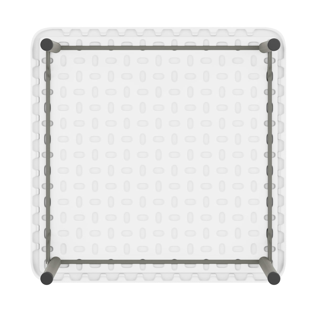 Kids 24x24 in Plastic Locking Folding Table J762