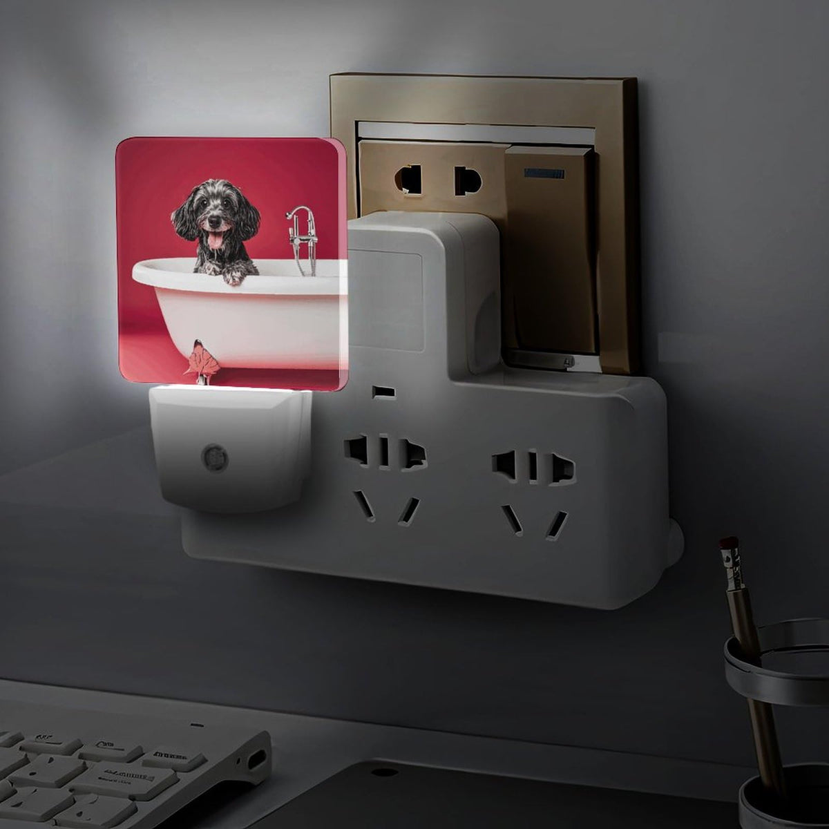 LED Night Lights Plug Into Wall with Dusk to Dawn Sensor S582702