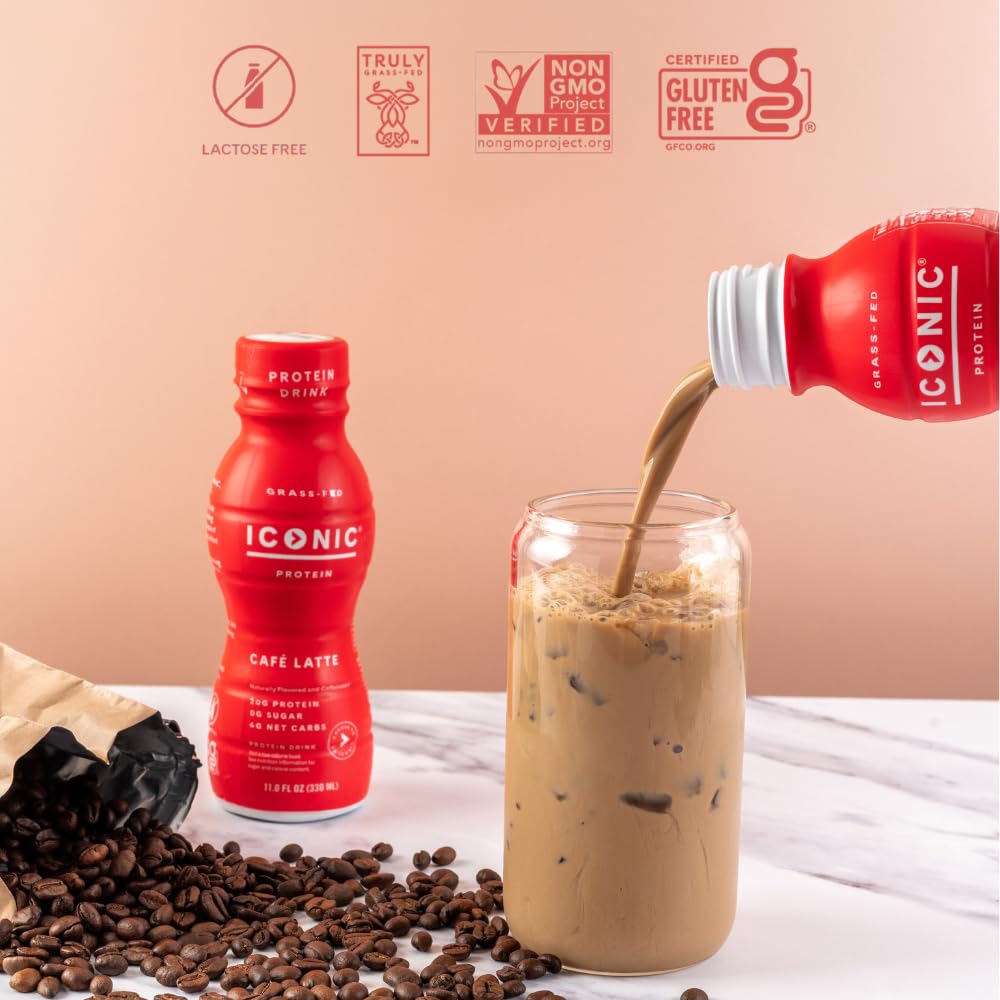 Sugar Free Low Carb Protein Coffee Drinks 12 Pack S58383