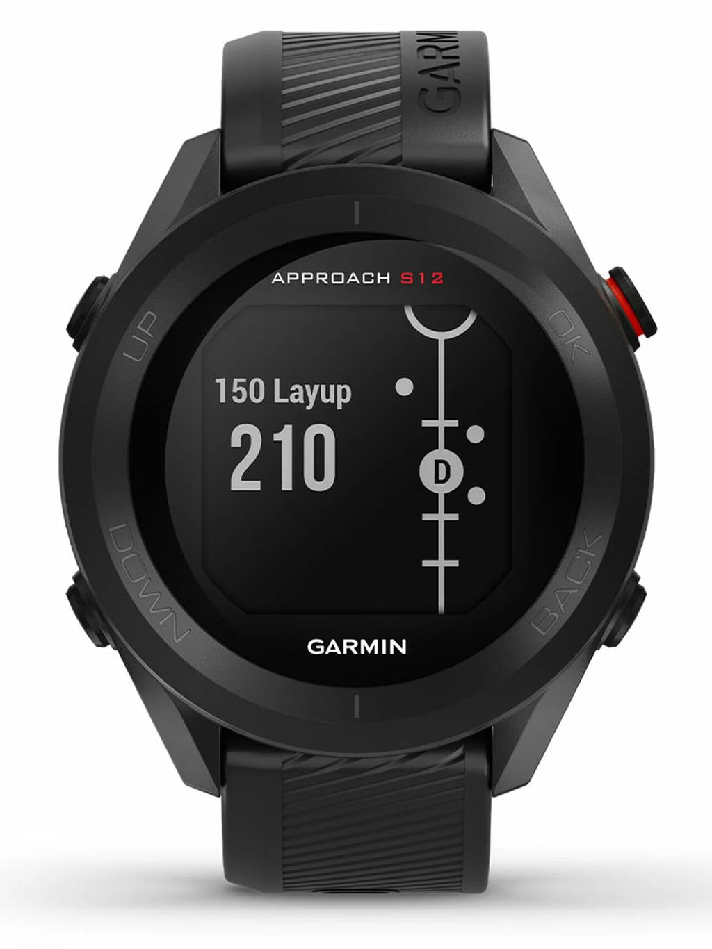 Black GPS Golf Watch P25975