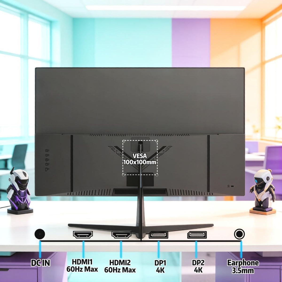 32 Inch 4K UHD IPS Monitor V4858