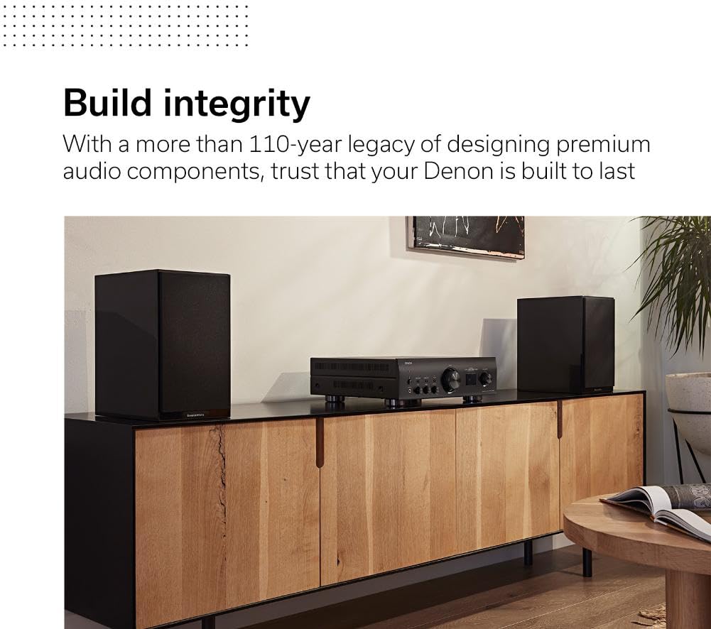 Black Integrated Amplifier D999