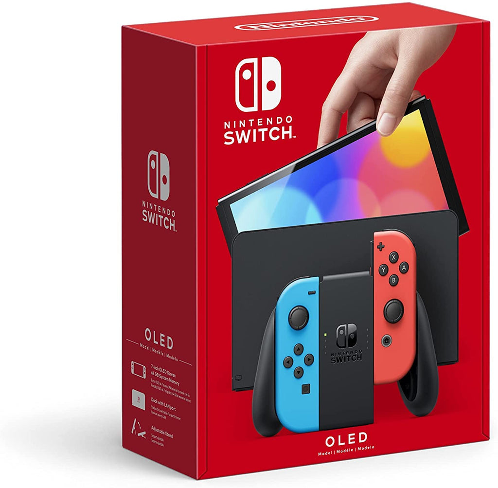 Nintendo Switch OLED Model Neon Red & Neon Blue Joy-Con D267749