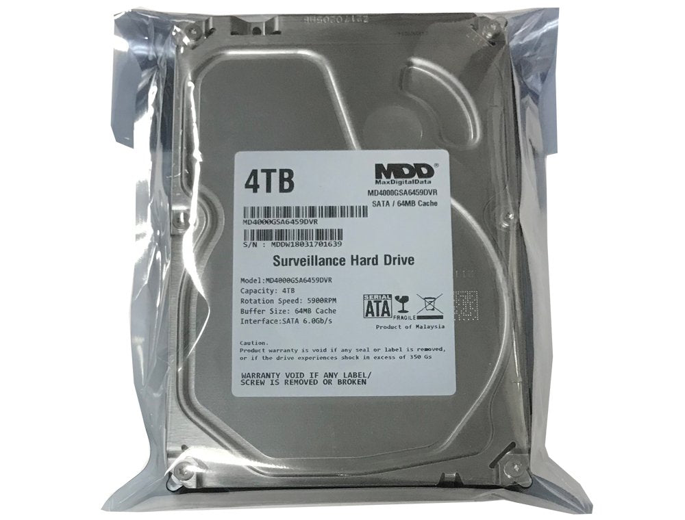 4TB 5900PM SATA 6.0Gb/s 3.5-inch Internal Surveillance Hard Drive M871