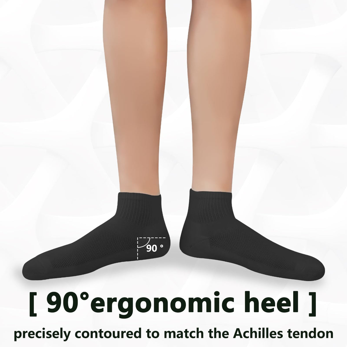 Bamboo Viscose Ankle Socks 6 Pairs U956