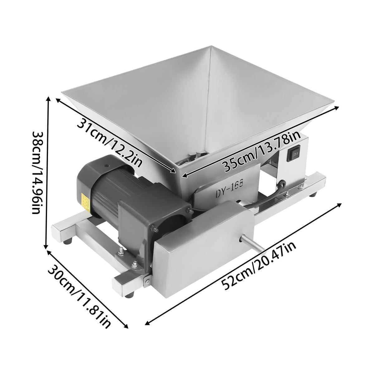 4L Stainless Steel Electric Fruit Grinding Machine I920