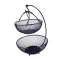 Double Layer Iron Fruit Basket C522