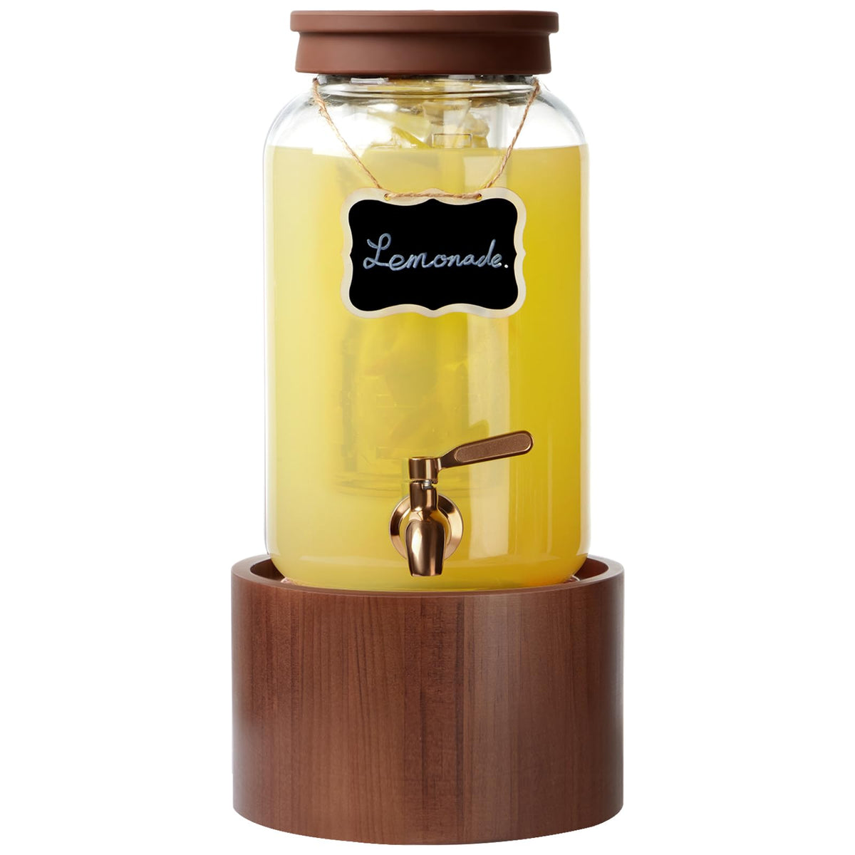 1 Gallon Glass Drink Dispenser T314738