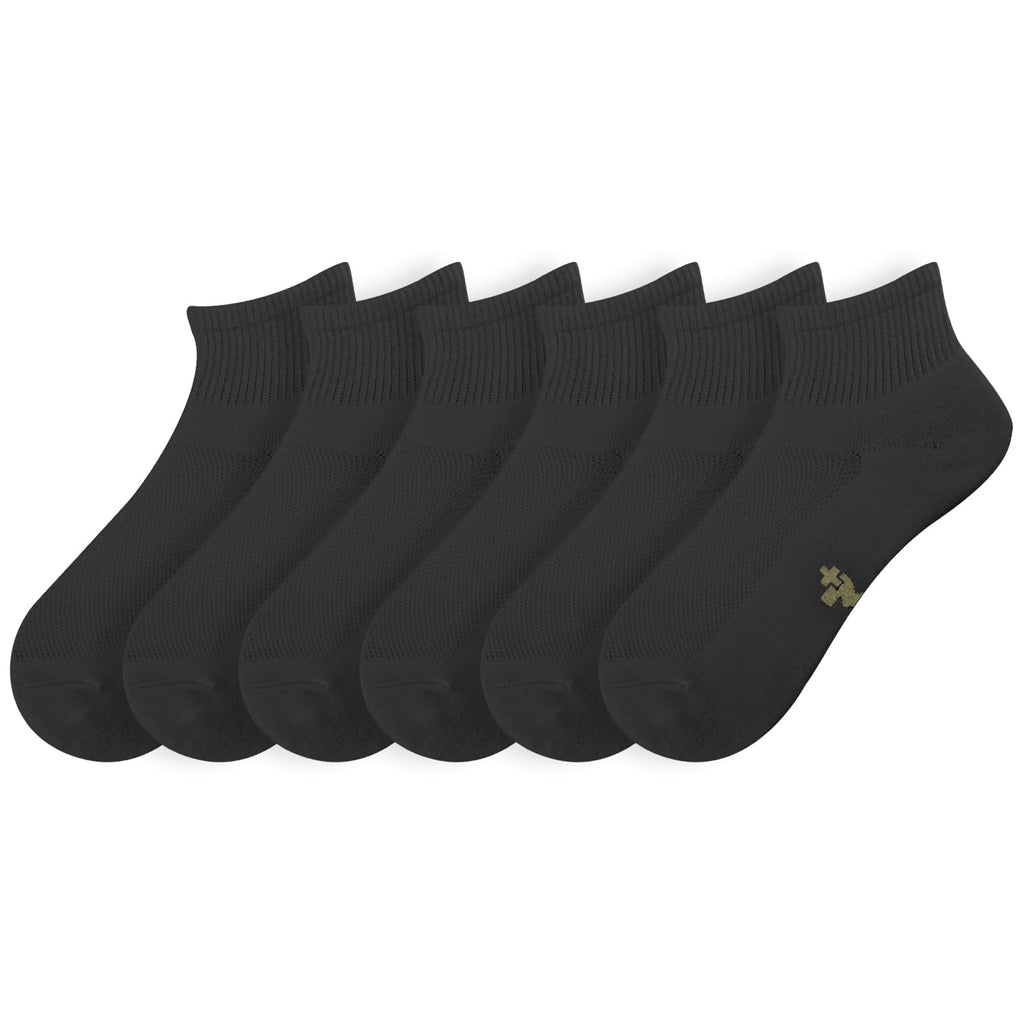 Bamboo Viscose Ankle Socks 6 Pairs U956