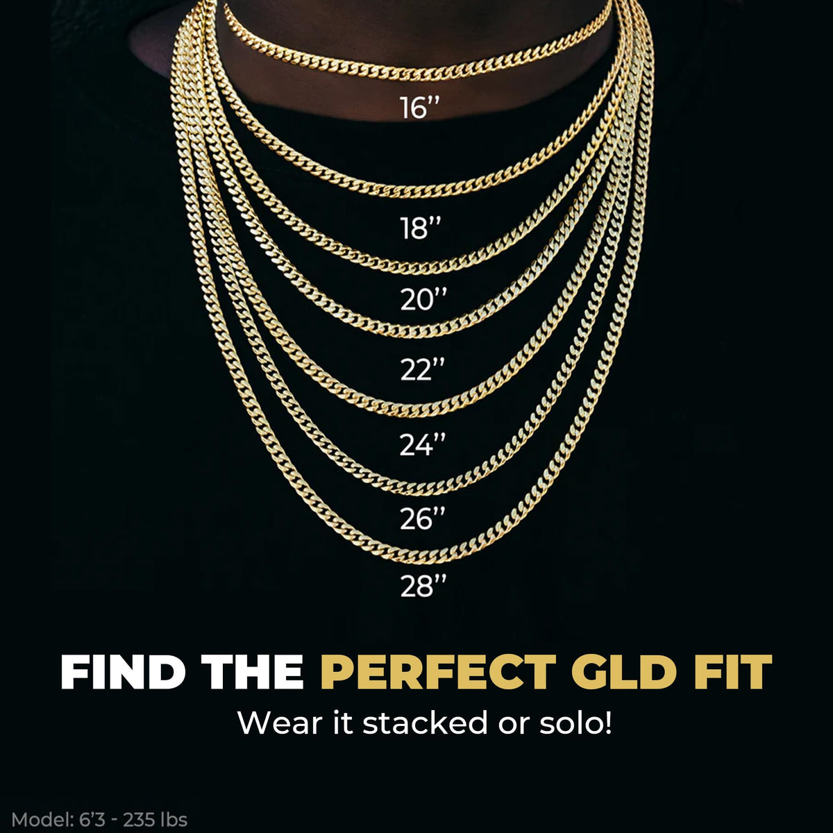 Gold-Plated Micro Cuban Link Chain C273