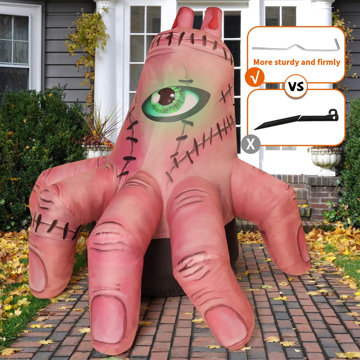 6 FT Halloween Inflatables with Built-in LEDs L271