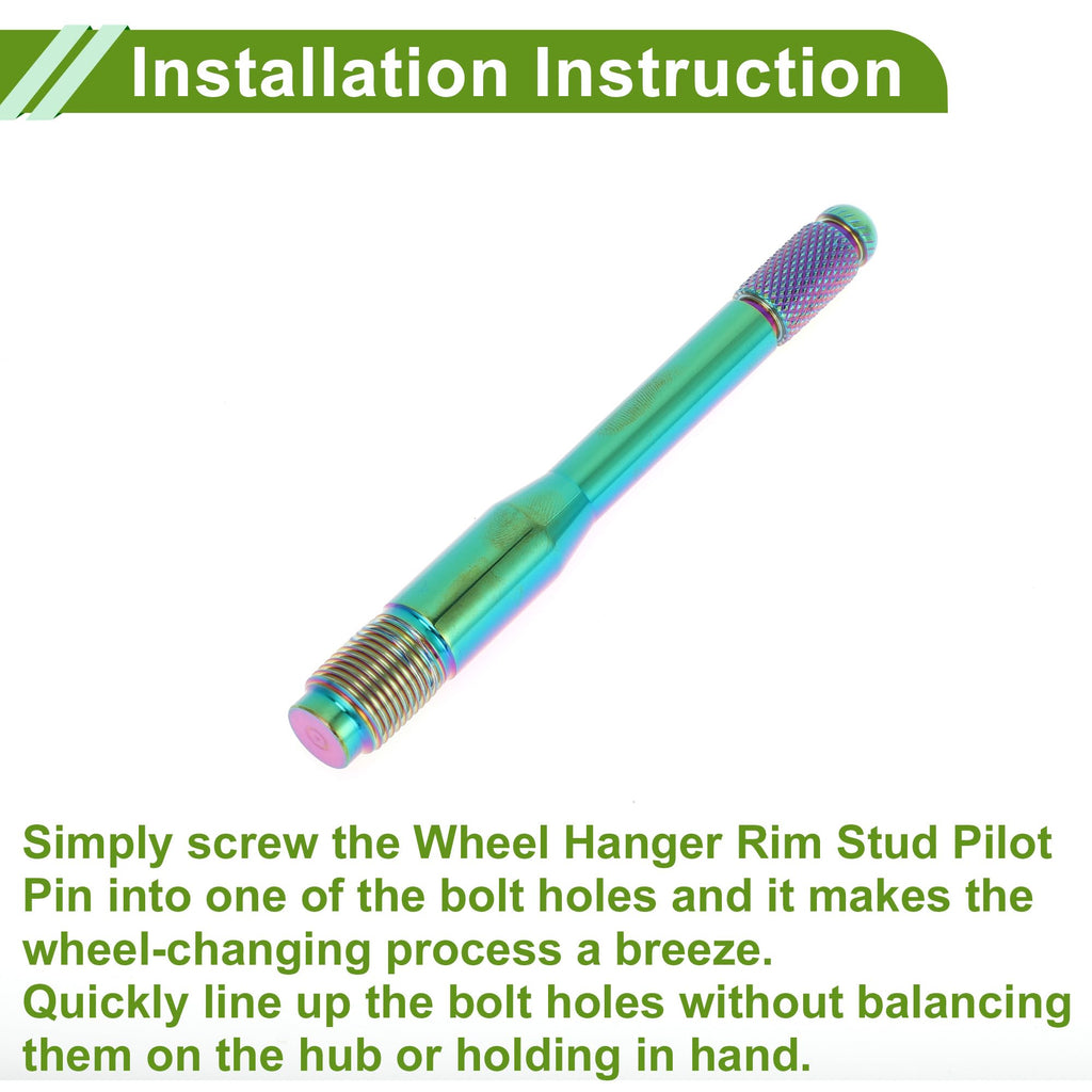 M14x1.25 120mm Wheel Alignment Pin Stainless Steel M8054