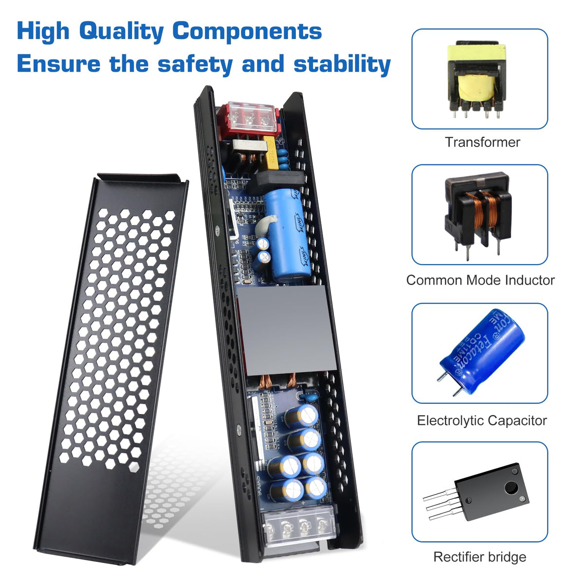 200W 12V LED Power Supply Y508