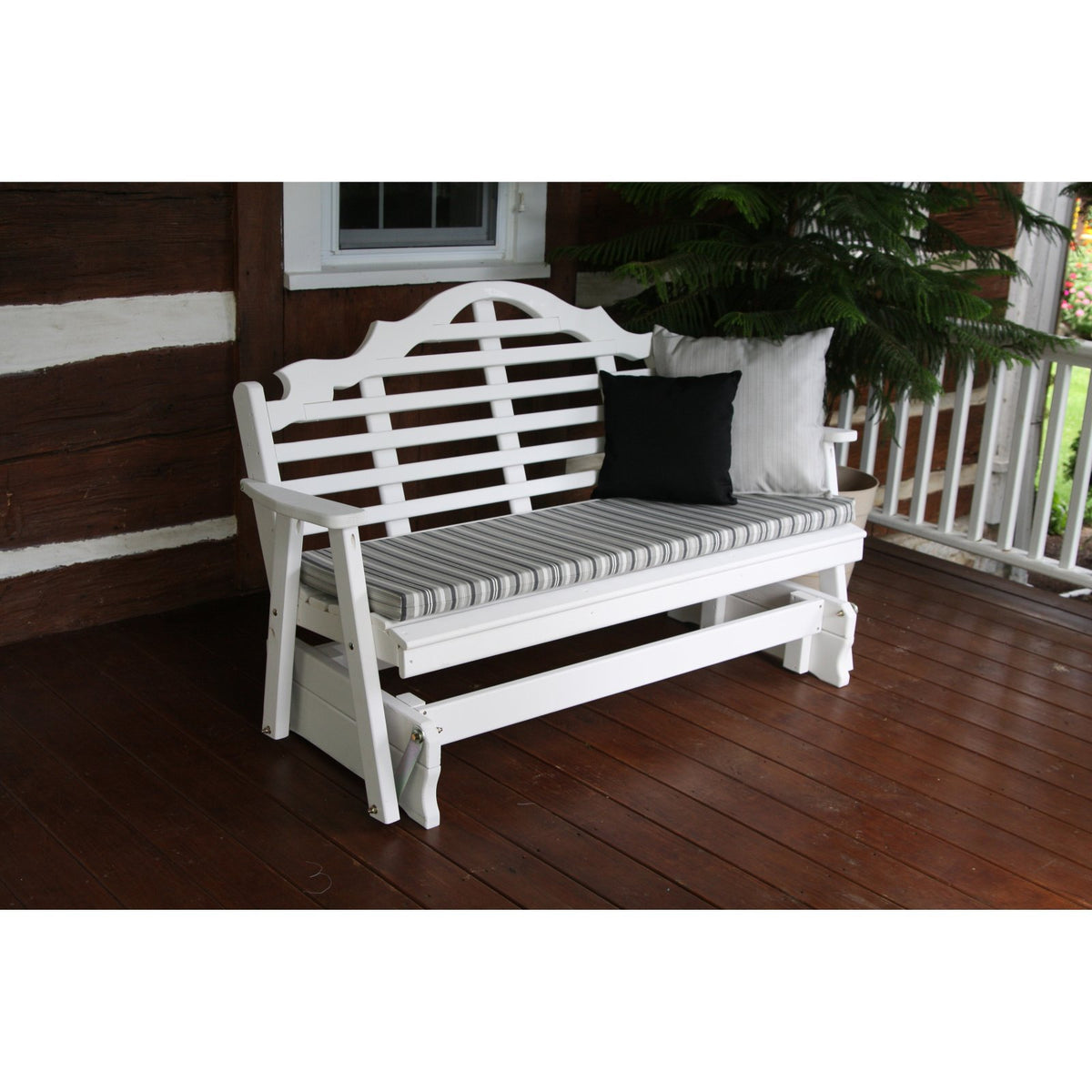 Yellow Pine Glider Bench U71887