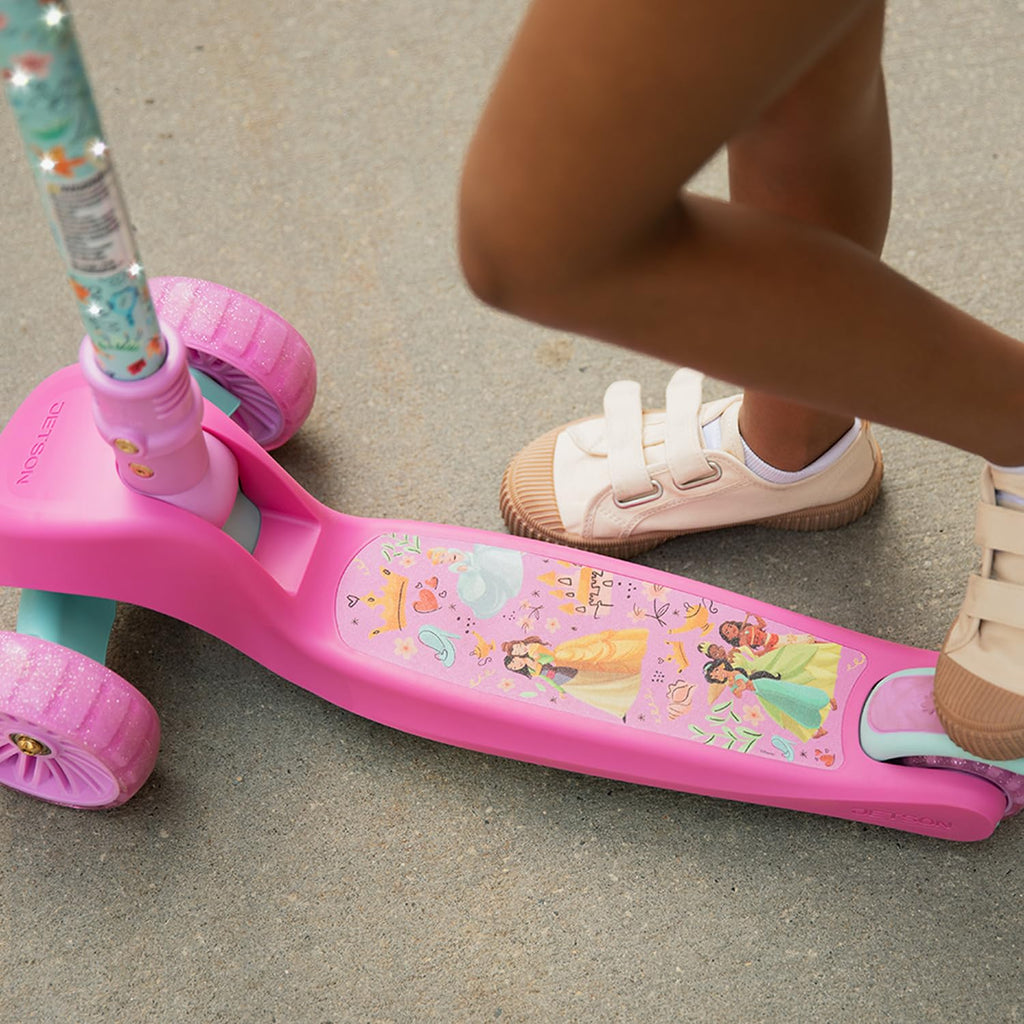 Kids Kick Scooter with LED Lights and Light-Up Wheels L981653