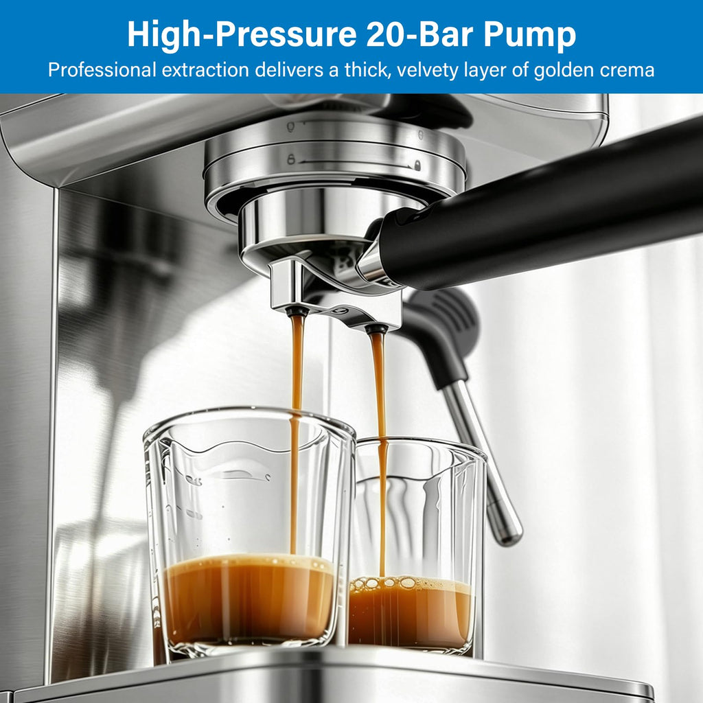 Cold Brew Espresso Machine with Milk Frother Z407