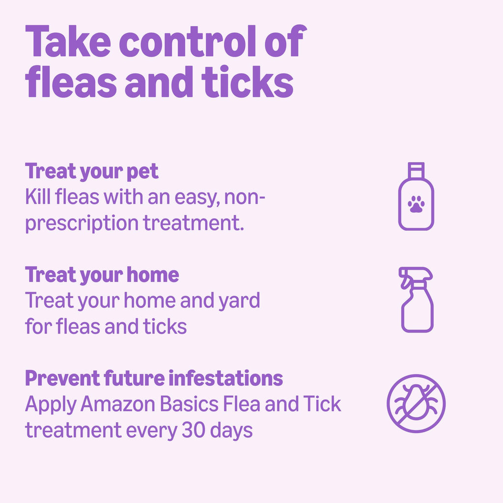 Flea and Tick Topical Treatment for Large Dogs 3 Count I635842