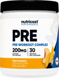 Pre-Workout Complex Powder Peach Mango 30 Servings M7144