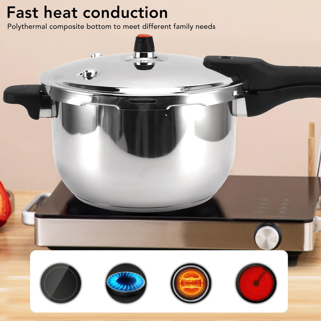 Stainless Steel Induction Pressure Canner 3L G68280