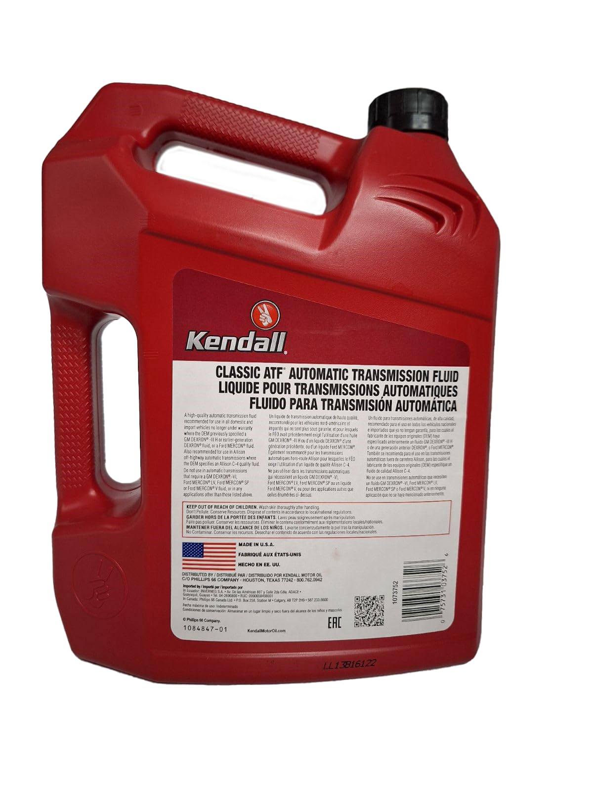 Transmission Fluid 1 Gallon Bottle I717