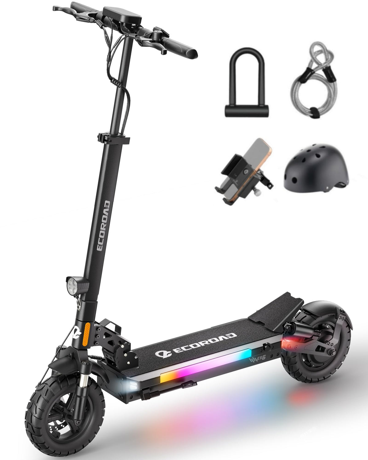 Electric Scooter Adults 1000W Peak Motor Up to 31 MPH J378086