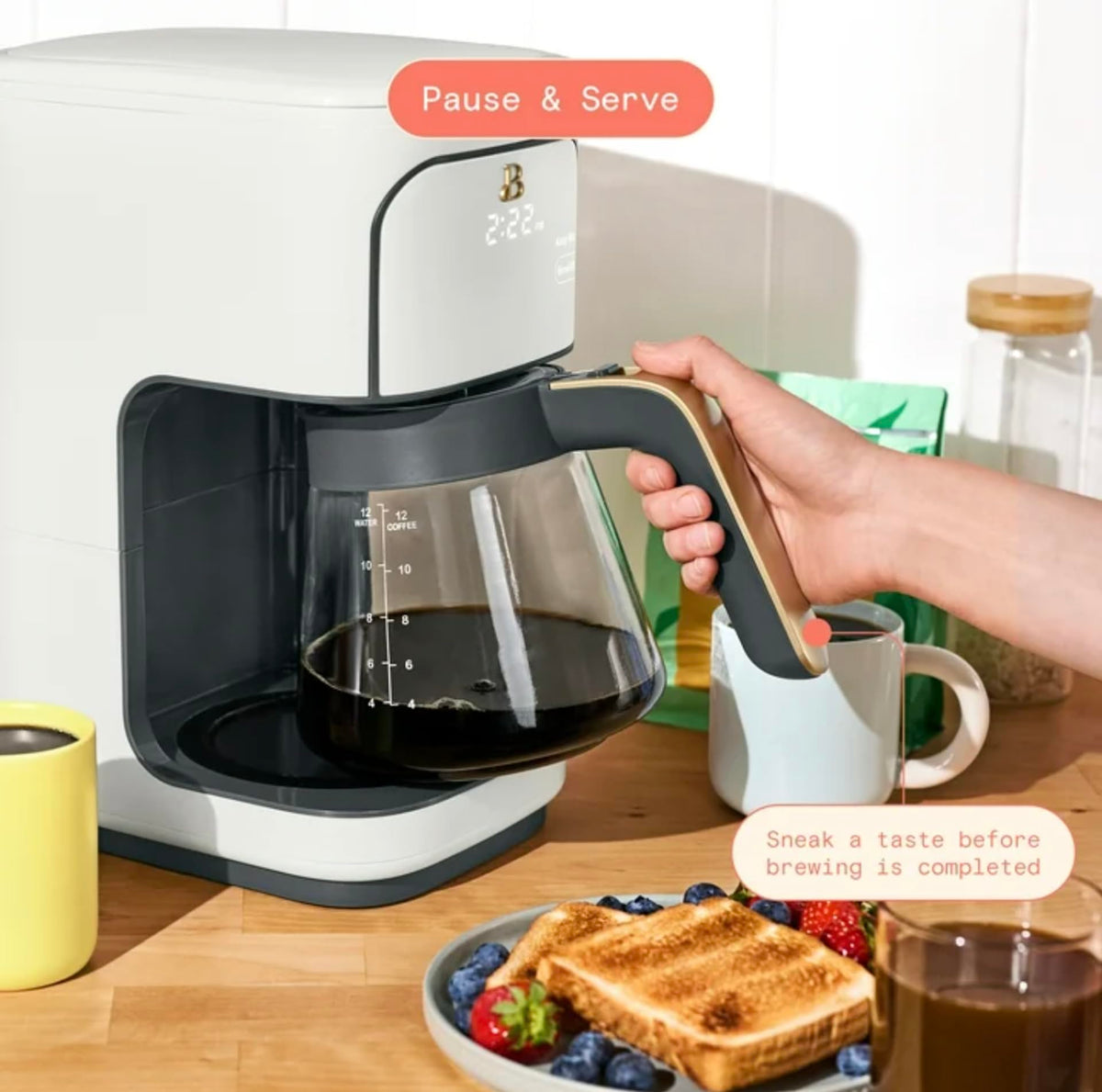 12 Cup Programmable Coffee Maker J24422