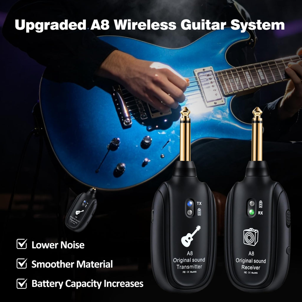 Wireless Guitar System UHF 2 Modes Y242