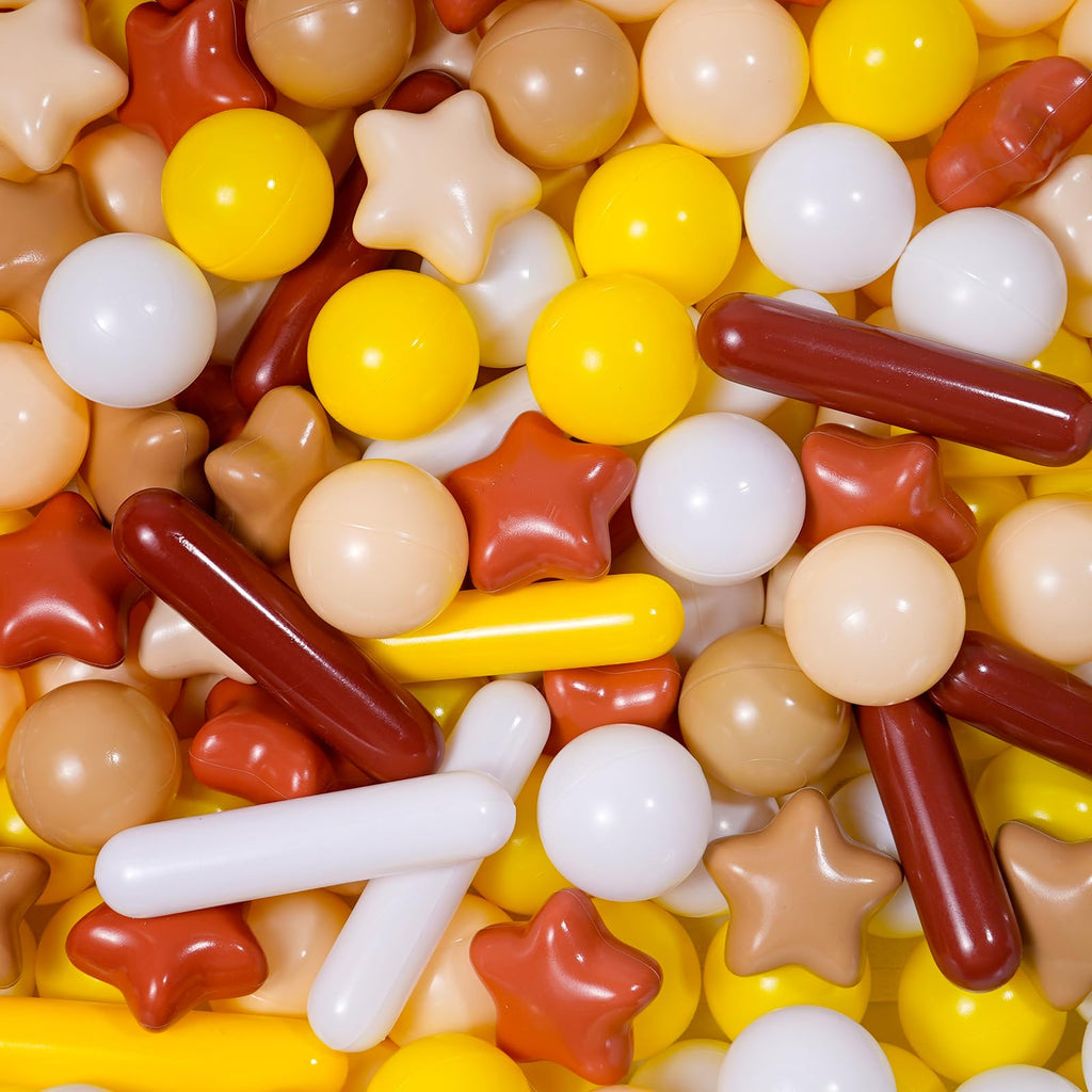 BPA Free Crush Proof Plastic Ball Pit Balls Pack of 100 200 500 S578548