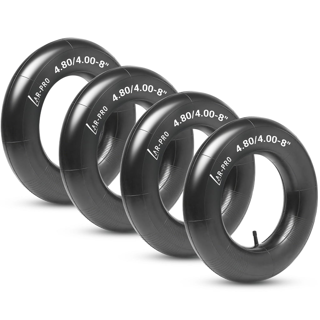 4.80/4.00-8" Inner Tube with TR-13 Straight Valve Stem (4-Pack) U212