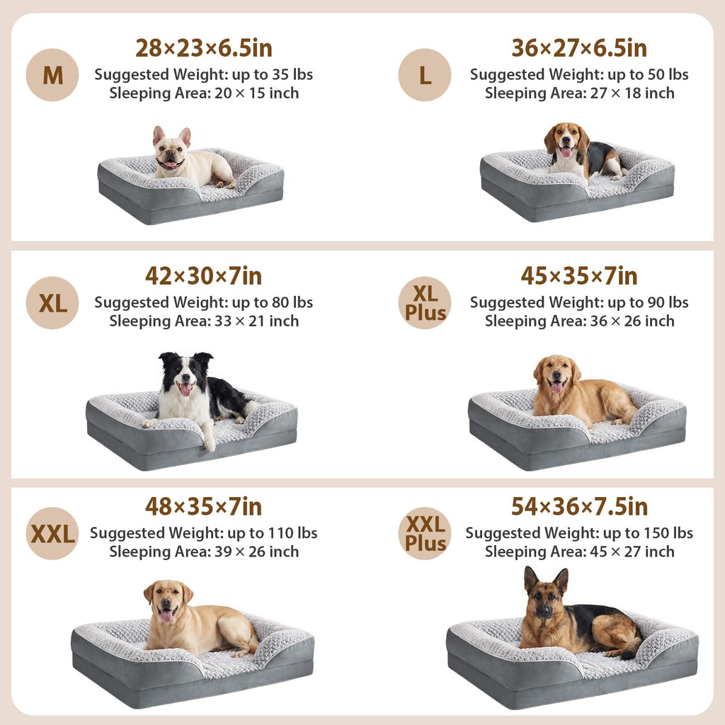 Washable Orthopedic Dog Bed Z992385
