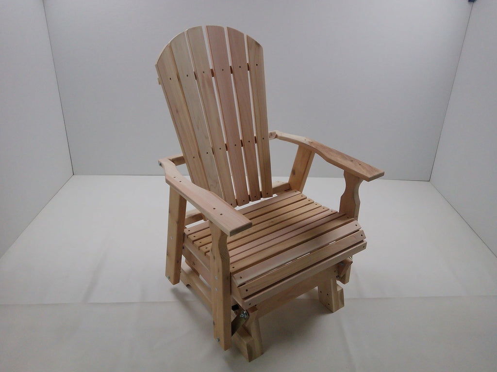 2 Foot Natural Cedar Adirondack-Style Glider U492