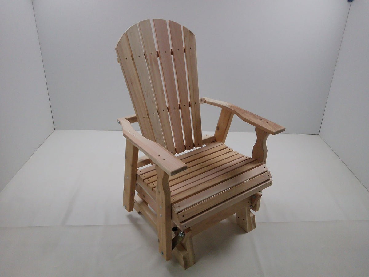 2 Foot Natural Cedar Adirondack-Style Glider U492