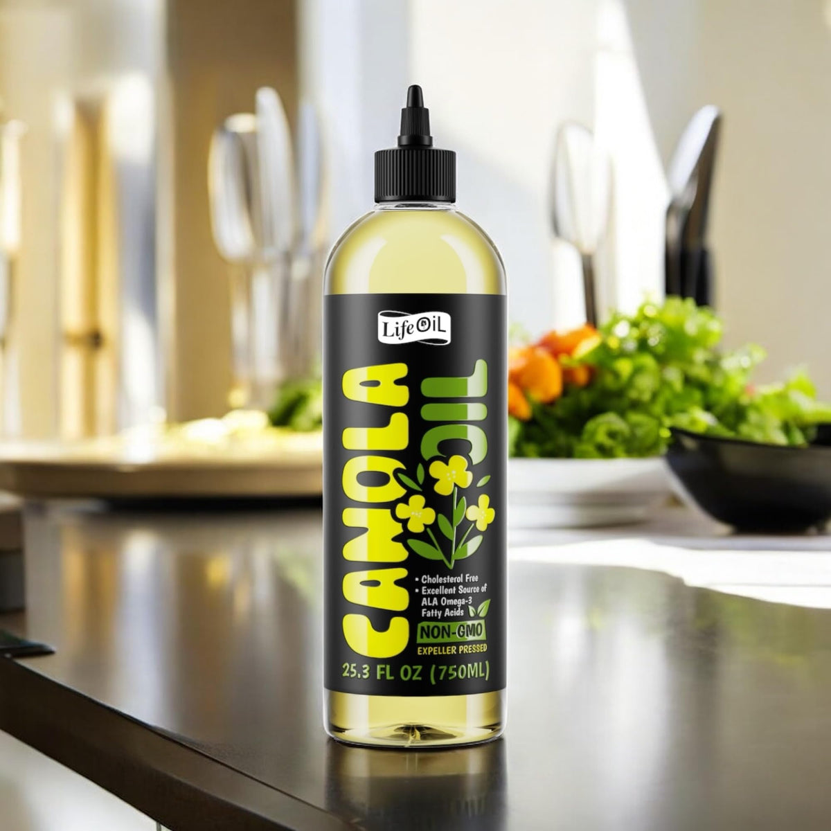 Canola Cooking Oil 25.3 fl oz 2 Pack D865486