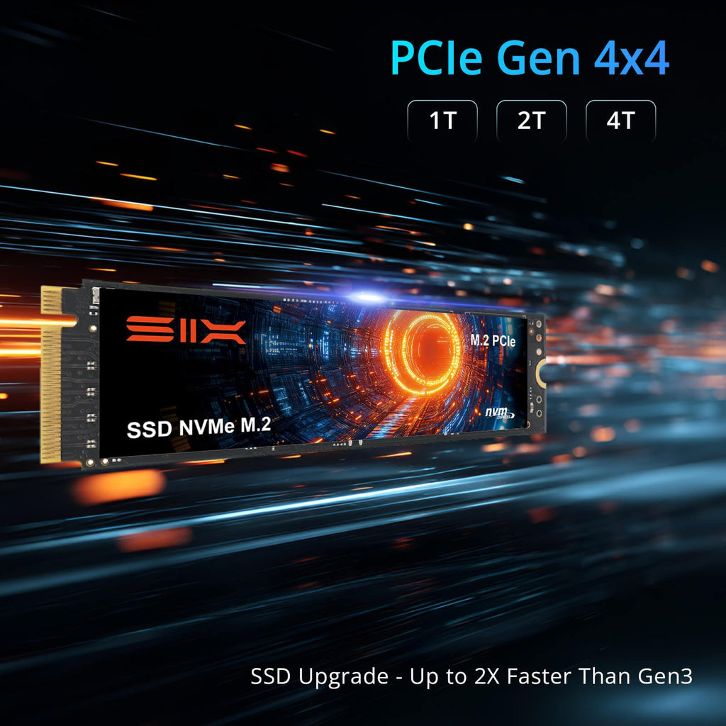1TB PCIe 4.0 M.2 2280 Internal SSD with Heatsink X257