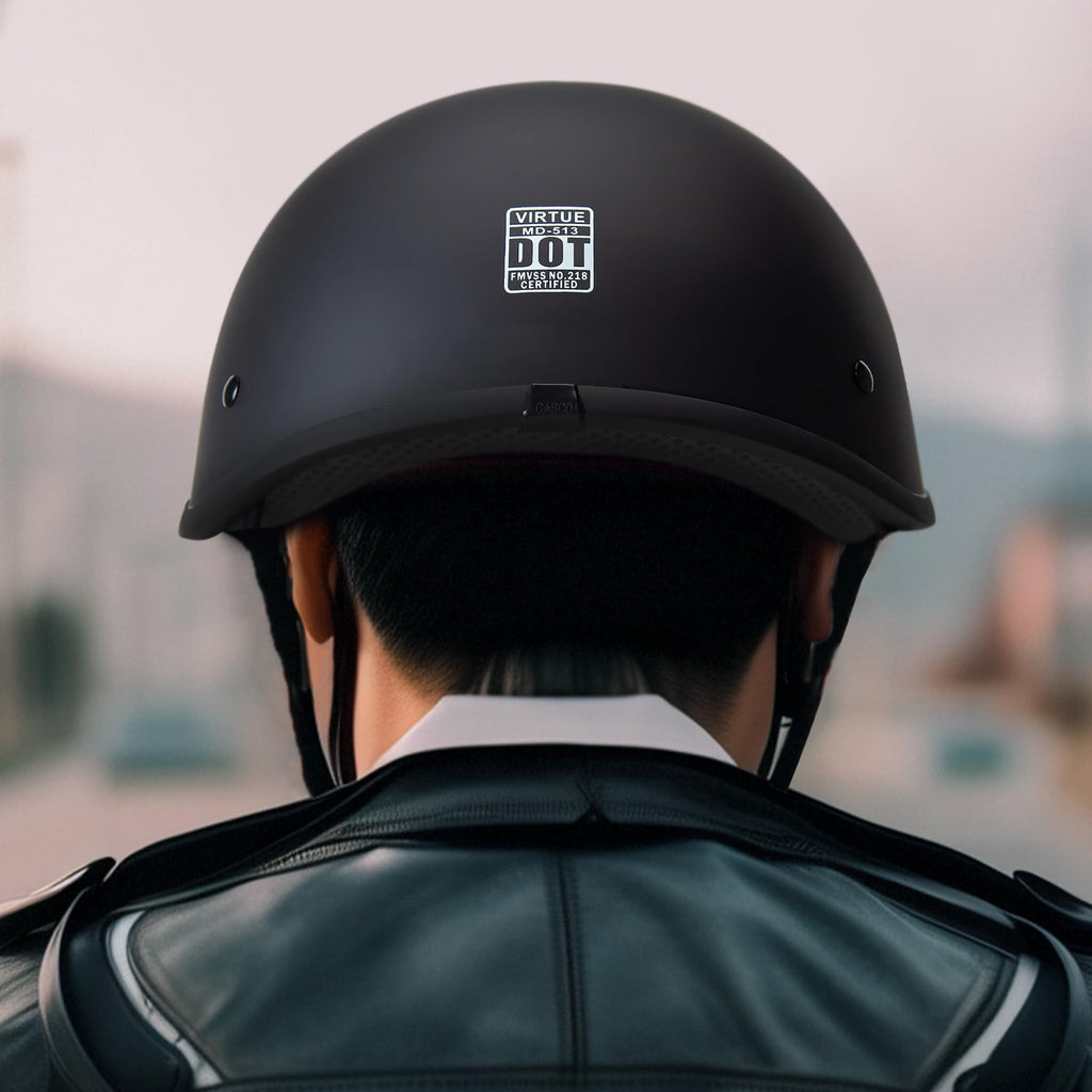 Matte Black Half Helmet XL G359638