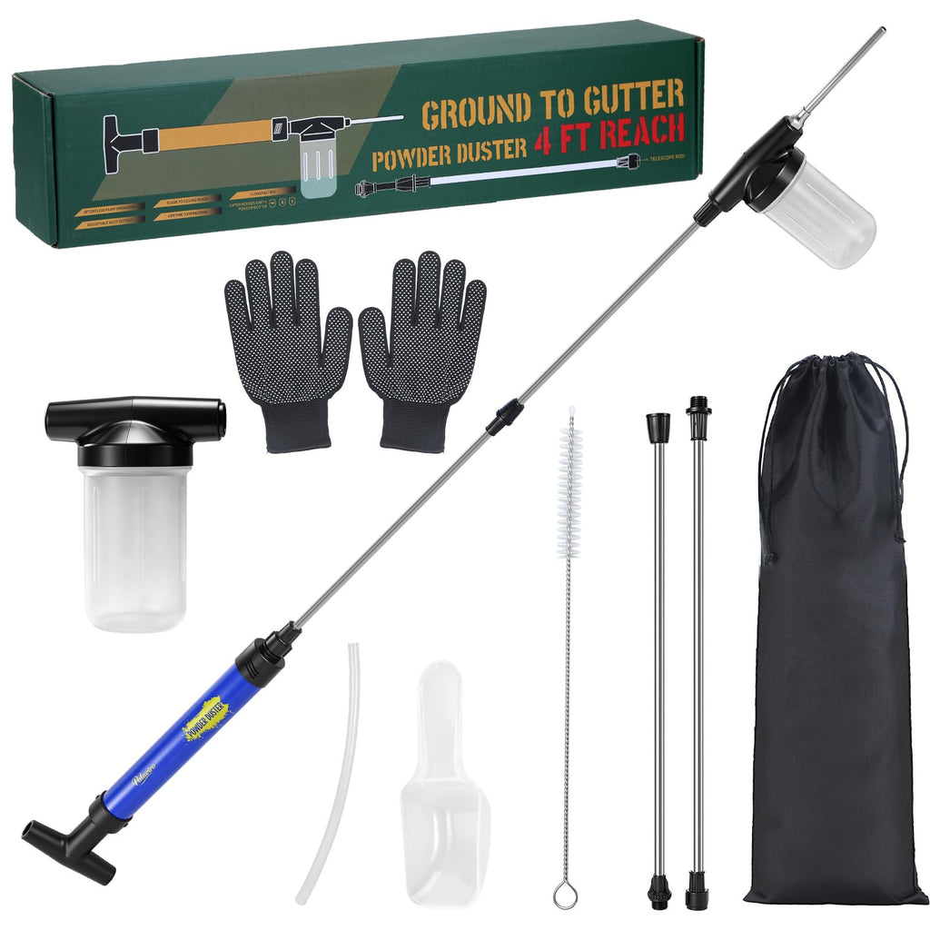 Diatomaceous Earth Powder Duster with Storage Bag B43126