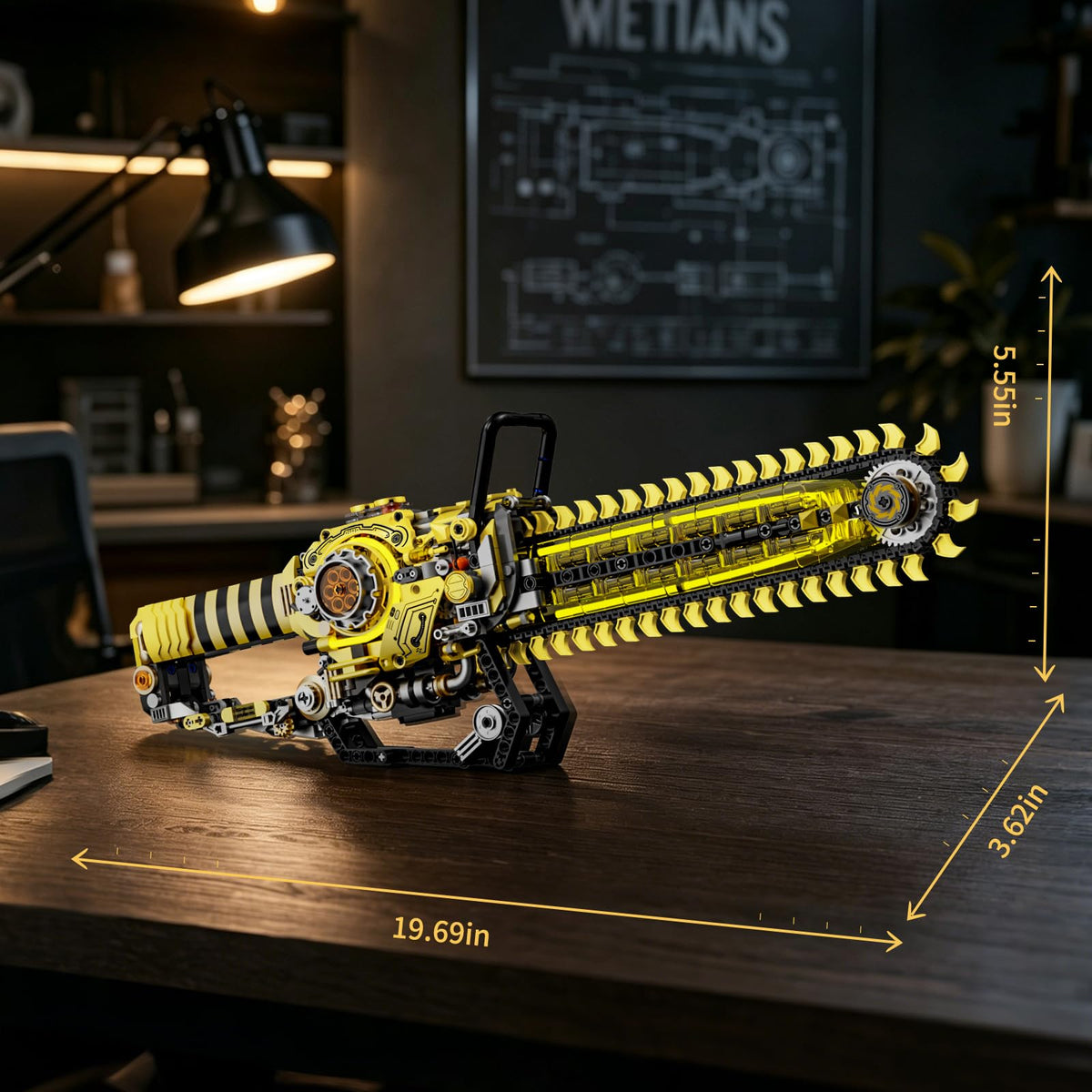 Mechanical Chainsaw Building Set N865