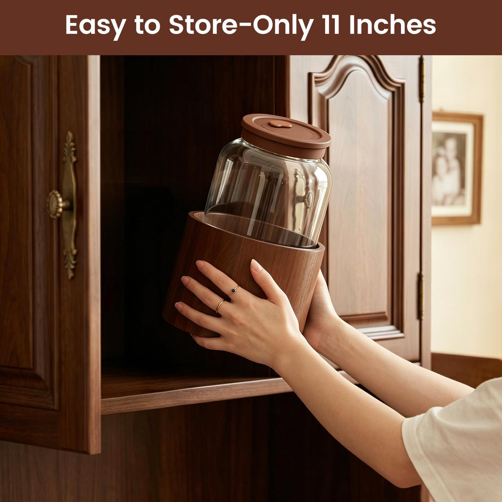 1 Gallon Glass Drink Dispenser T314738